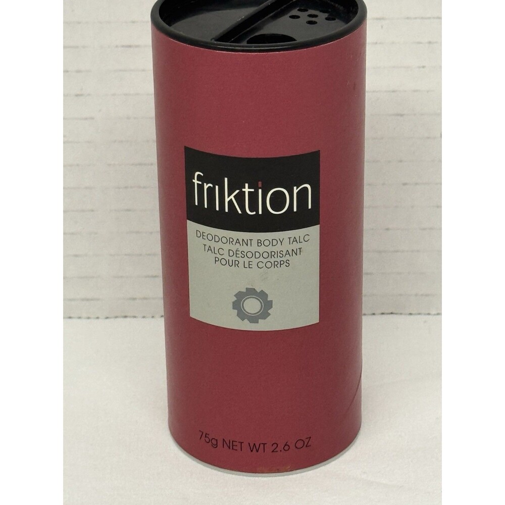NEW Men’s Avon Friktion Deodorant Body Talc Powder Retired 2.6 oz Discontinued